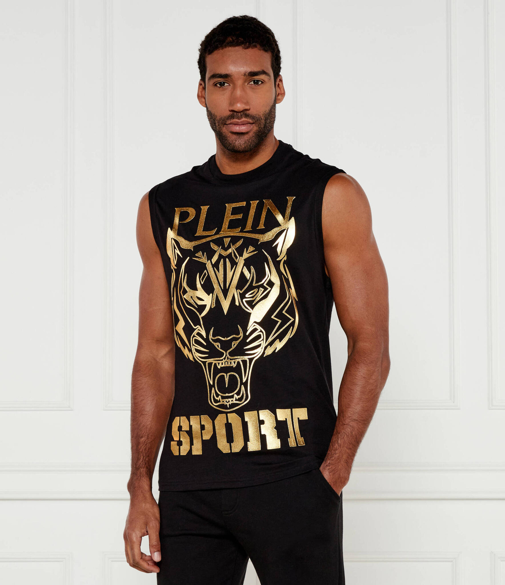 Майка SS Tiger Plein Sport - черный(MTK7947 STE001N)