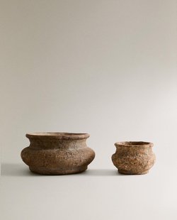 Zara Home Ваза из глины, 6.5 см