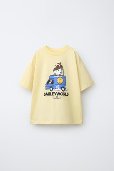 ZARA ФУТБОЛКА SMILEYWORLD®, ЖЕЛТЫЙ