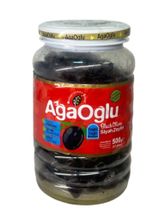 Маслины AgaOglu черные вяленые с косточкой 500 г