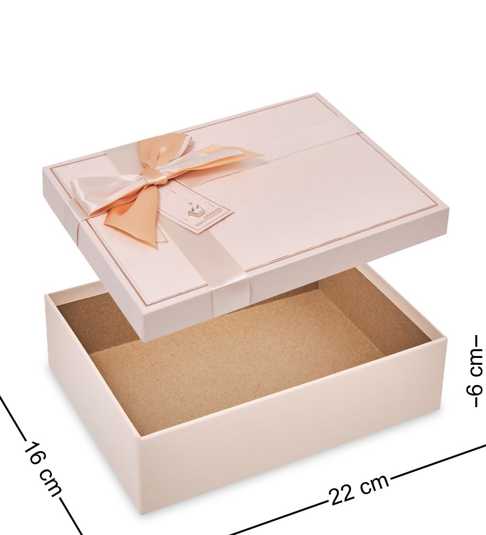 WF-176-B Набор коробок из 3 шт, пудровый
