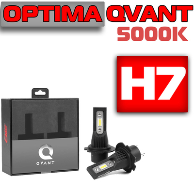 Светодиодная лампа Optima LED QVANT H7 (2шт)