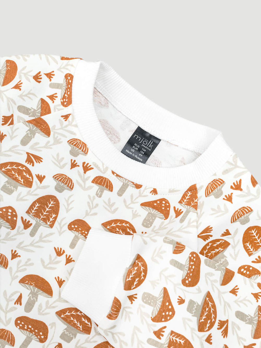 Свитшот оверсайз Mjölk Mushrooms