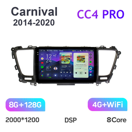 Teyes CC4 Pro 9" для KIA Carnival YP 2014-2020