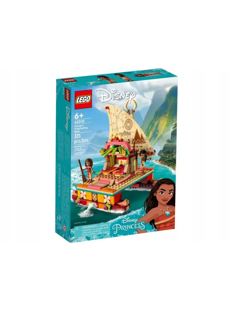 Конструктор Disney Princess 43210 Путеводная лодка Моаны