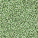 Японский бисер TOHO Round 15/0 (№PF560), непрозрачный глянцевый с металлическим блеском