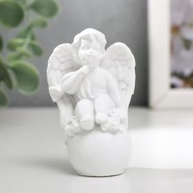 Фигурка Ангел на шарике / Сувенир 6.2 см