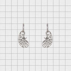 "Абия" серьги  из коллекции "Ист бум" от Jenavi