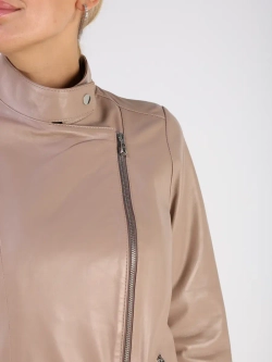 Кожаная куртка демисезонная косуха