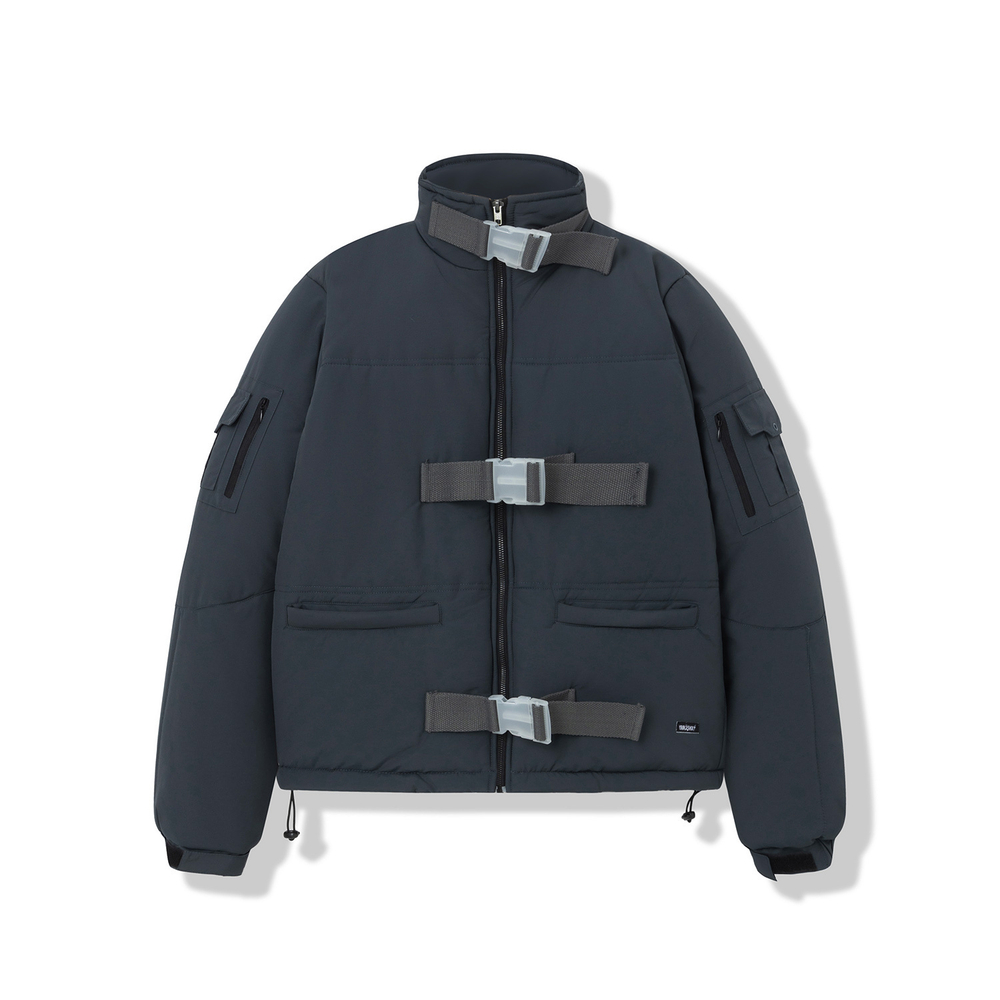 Зимняя куртка графитового цвета YMKASHIX