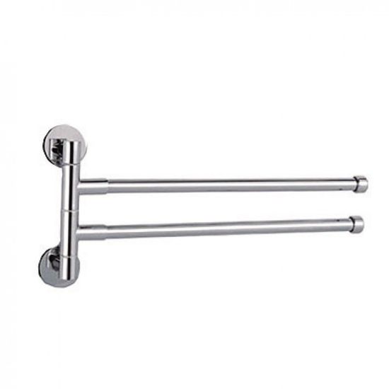 Держатель полотенца поворотный двойной HB 112