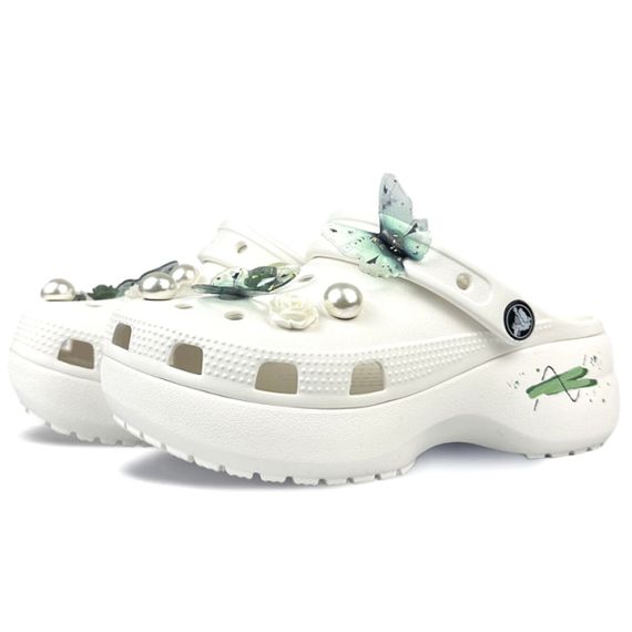 Crocs Classic Platform Clog 'Butterfly'