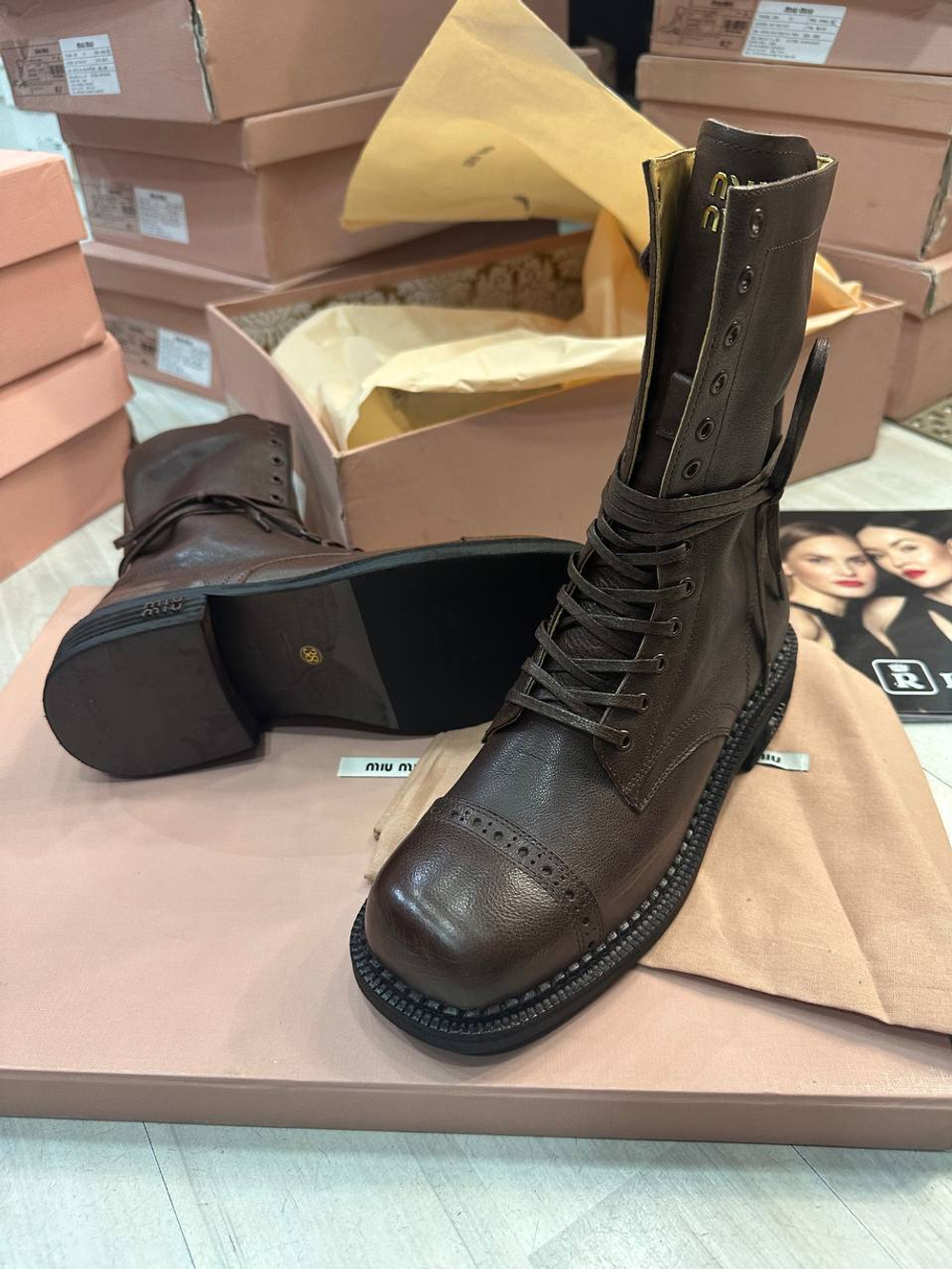 Сапоги MIU MIU, арт. 456986561