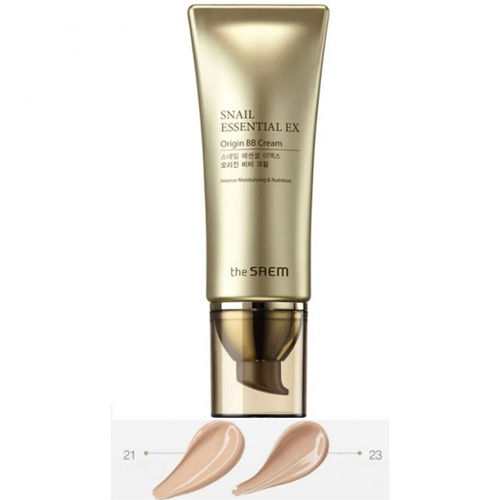 Snail Essential Крем ББ антивозрастной Snail Essential EX Origin BB 40мл. Страна производитель: Корея, Тон: Натуральный беж 23 (Декоративная косметика)