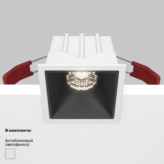Встраиваемый светильник Альфа / Alfa LED 10 Вт 4000 К 36° Technical dl043-01-10w4k-sq-wb