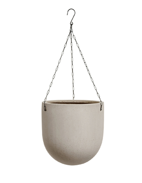 Кашпо TREEZ Effectory - Beton - Чаша большая подвесная