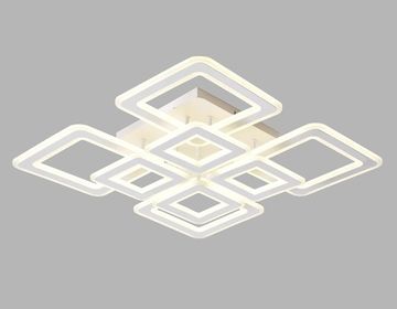 Потолочный светодиодный светильник с пультом FA868/4+4 WH 276W белый (ПДУ РАДИО 2.4) Acrylic Ambrella