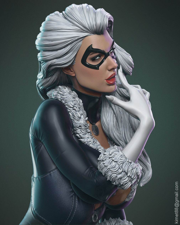 Фигурка Чёрная кошка Фелиция Харди Black Cat Felicia Hardy