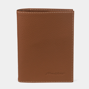 Обложка на паспорт и для автодокументов Paris Easy из натуральной кожи теленка, цвета карамель