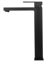 Смеситель для раковины высокий WONZON & WOGHAND CUBE, Черный матовый (WW-88239016-MB)