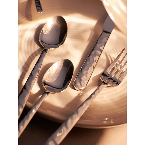 Набор столовых приборов fluid, серебристые, 16 пред.