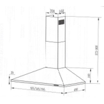 Кухонная вытяжка MAUNFELD Cork Plus 60 нержавеющая сталь фото 15