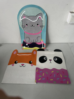 Пакет подарочный "Животные" 31*26*10см,глитт, вырубка,ручки-шнурок