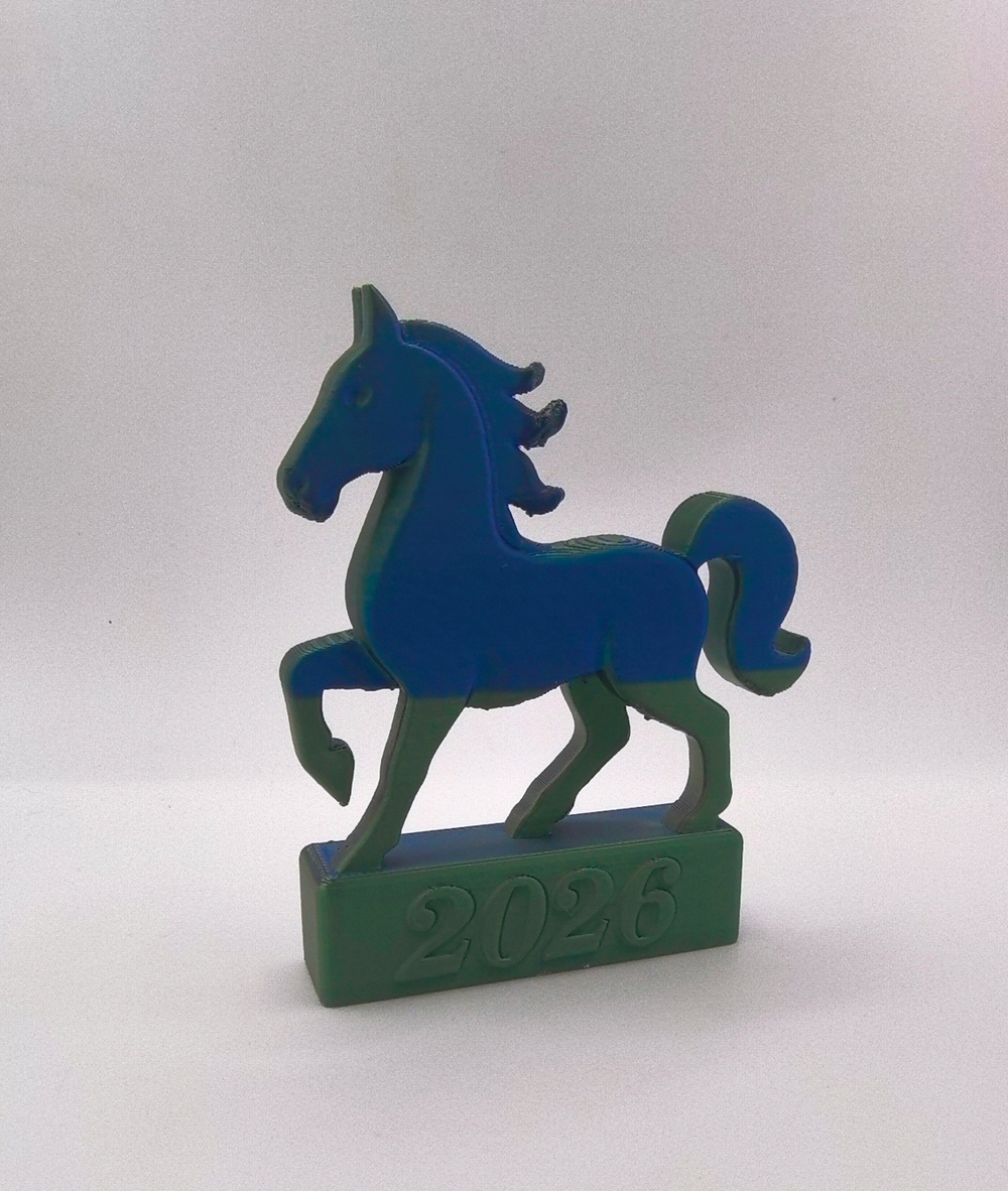 Статуэтка "Лошадь" 3д мини
