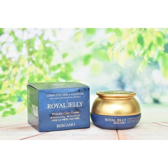 BERGAMO. Антивозрастной крем с маточным молочком Royal Jelly Wrinkle Care Cream