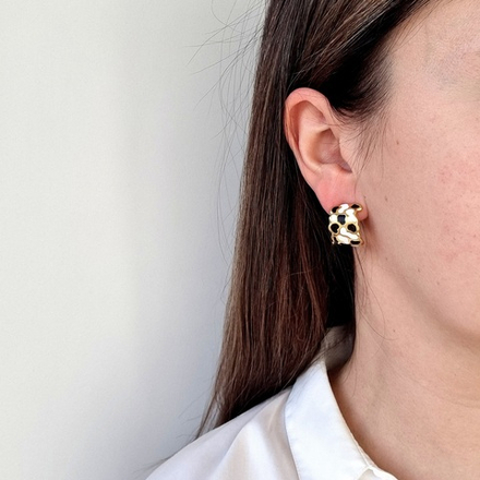 Серьги Butler мозаика