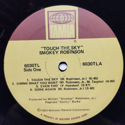 Винтажная виниловая пластинка LP Smokey Robinson Touch The Sky (USA 1983)