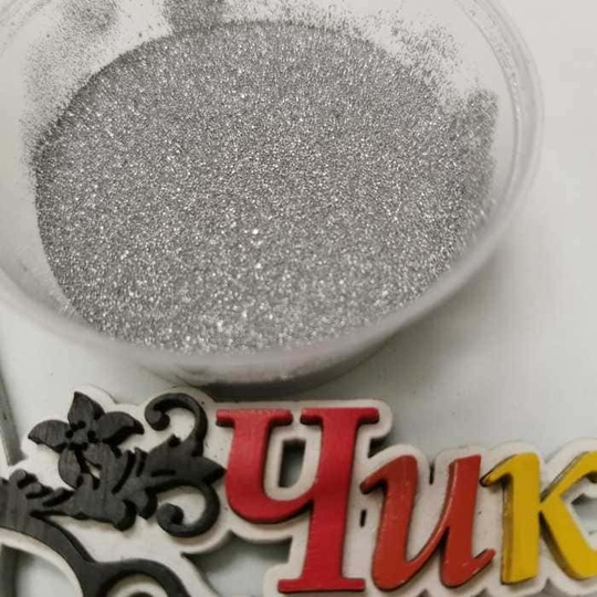 Песок СЕРЕБРО бархат (50 гр.)