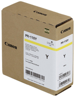 Картриджи Canon PFI-110 с чипом желтый (yellow)
