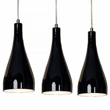 Подвесной светильник LSF-1196-03 черный Rimini Lussole