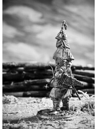 Оловянный солдатик Монгольский воин №2