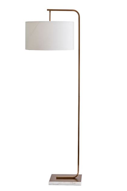 Торшер 42x155 Garda Decor белый