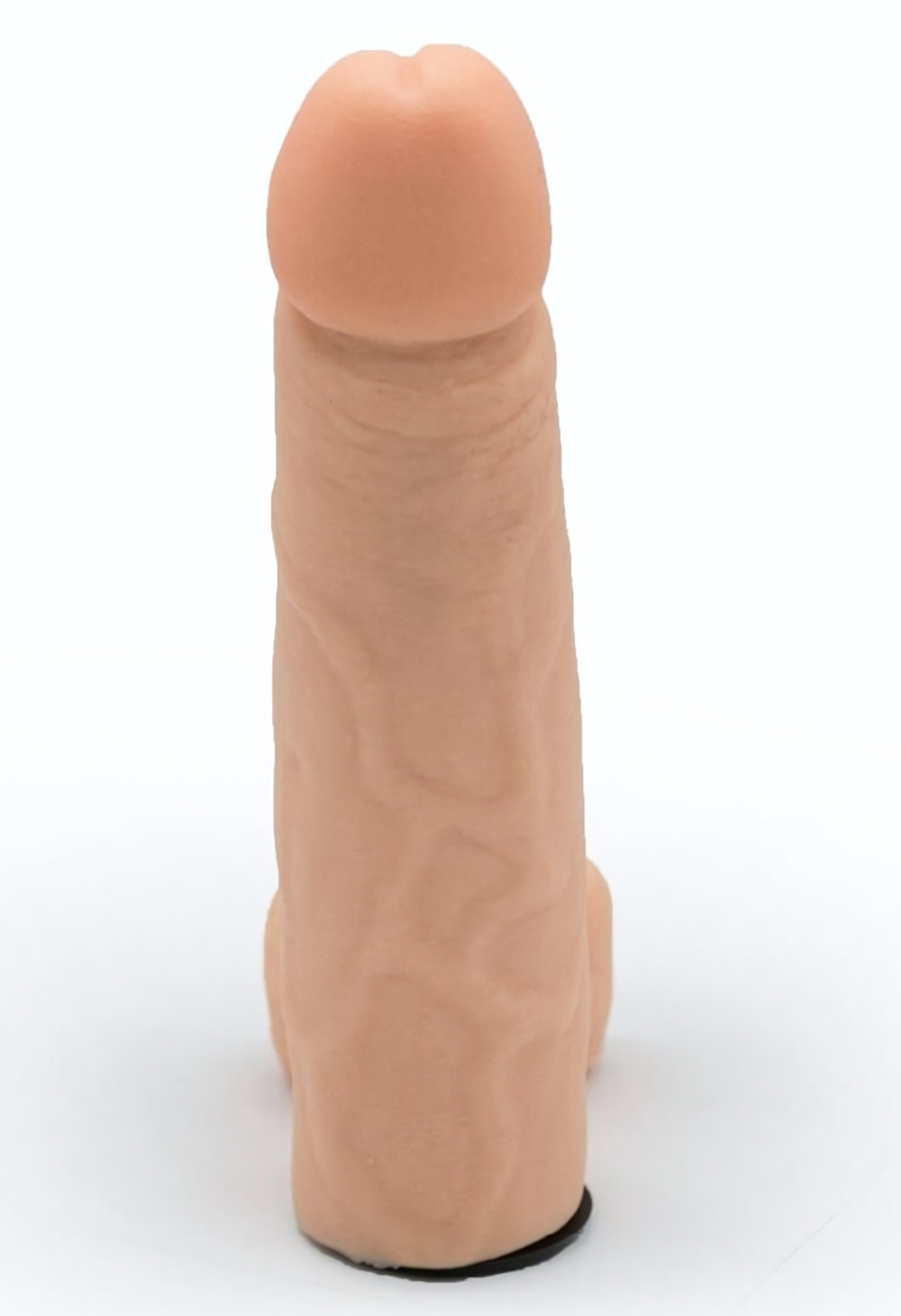 Фаллоимитатор телесного цвета на трусиках с плугом - 16,5 см. (Цвет: телесный)