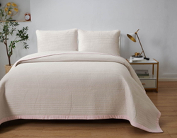 Покрывало 230х250 и 2 наволочки Sofi De MarkO Марисоль карамель