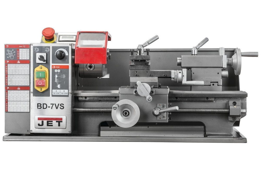 JET BD-7VS Настольный токарный станок по металлу