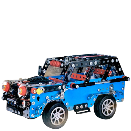 Конструктор металлический OFF Roader 398 деталей 8+