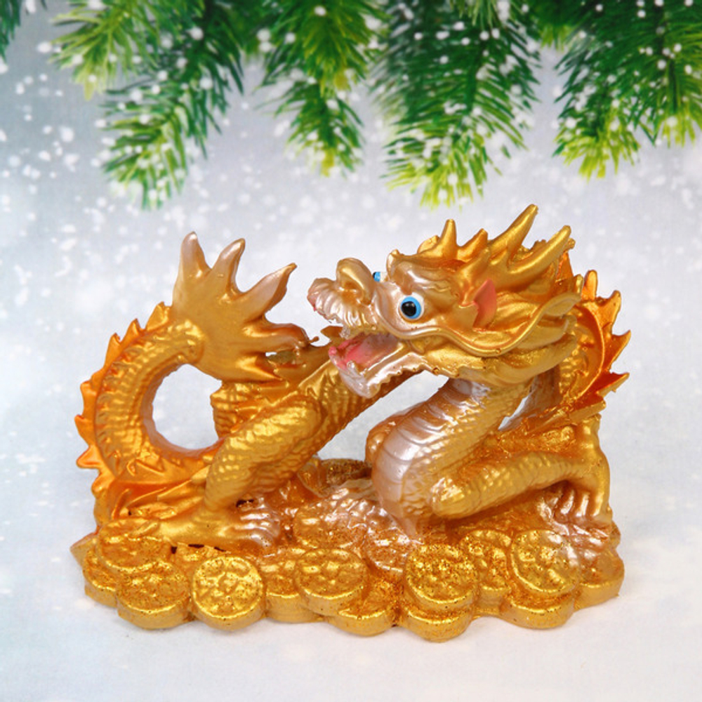 Фигурка «Денежный Дракон» 12*8*6 см