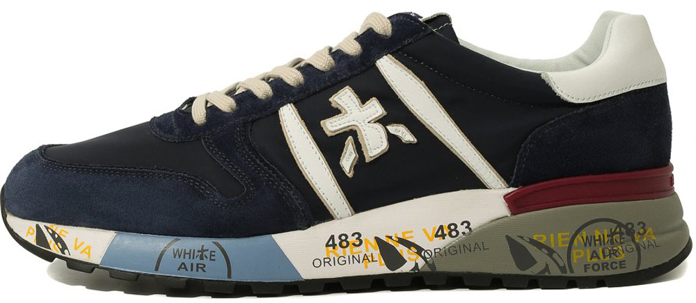 Premiata Lander 5675 темно-синие