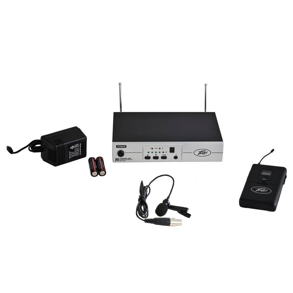 Peavey PV-16CH UHF WIRELESS - BL (Lavalier)