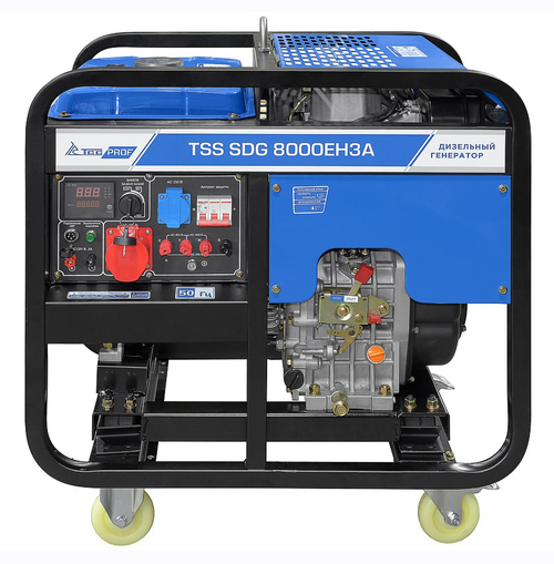 Дизельный генератор ТСС SDG 8000EH3A