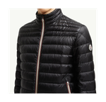 Пуховик Moncler Daniel короткий чёрный — оригинал из Италии