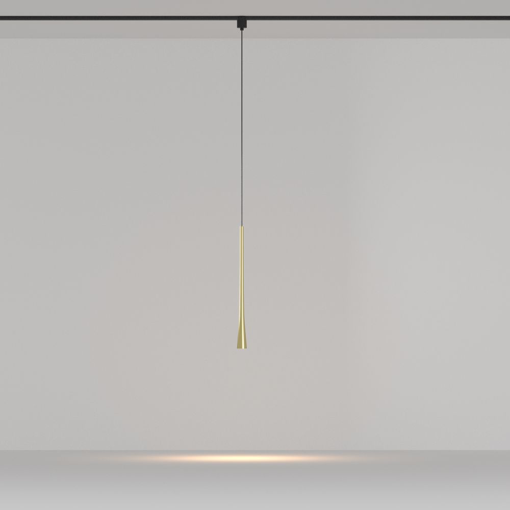 Трековый однофазный светодиодный светильник Maytoni Elasity Waist TR167-1-7W3K-M-BS