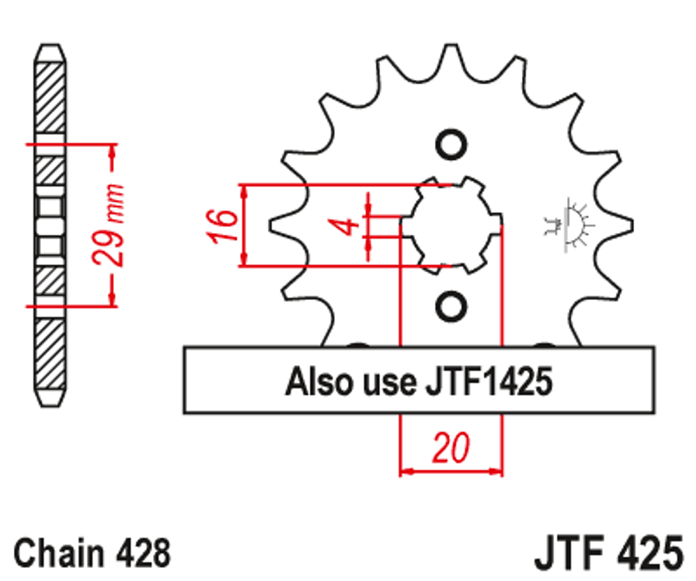 Звезда JTF425.15