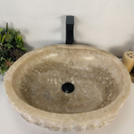 Каменная раковина из оникса Erozy Yellow EO-04257 (57*47*15) 0160 из натурального камня
