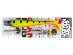 Набор Виброхвост + стингер LJ 3D Series Kubira Swim Shad 10,3" (26 см), цвет PG14, 1 шт.