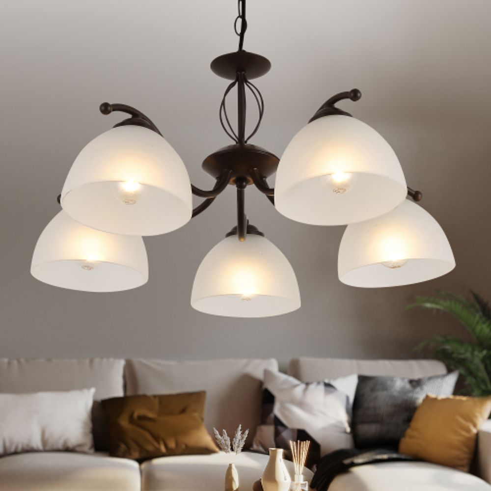 Люстра Rivoli Jackeline 9141-305 5 х Е27 40 Вт классика | Rivoli